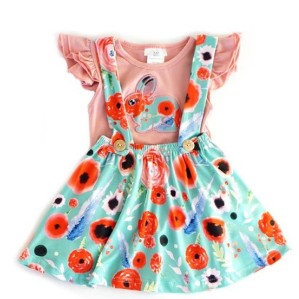 Floral Bunny Set
